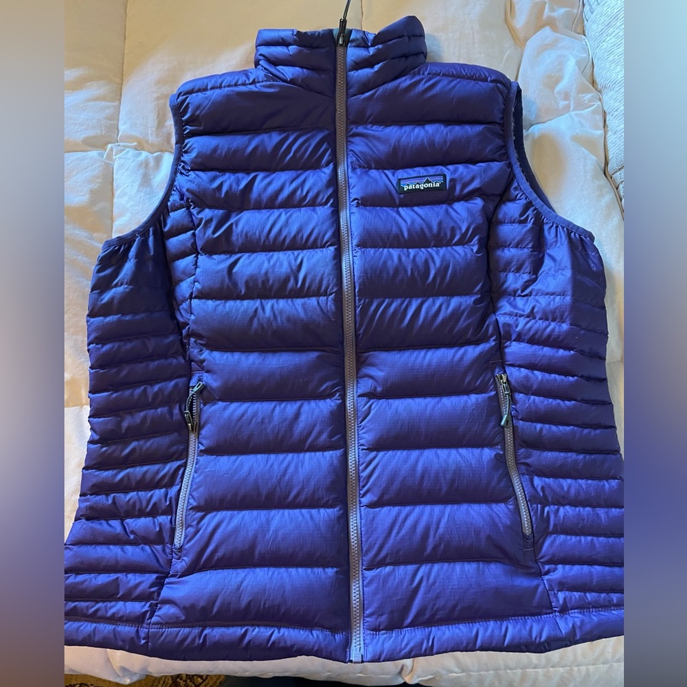 Patagonia Women's purple down vest